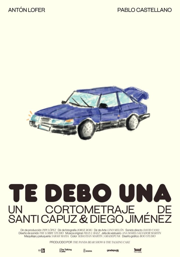 Póster de Te debo una